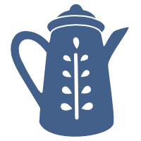 Scandi-style coffee pot